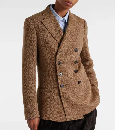 Polo Ralph Lauren Herringbone linen, wool, and silk blazer | Thumbnail 3 Polo Ralph Lauren Herringbone linen, wool, and silk blazer | Thumbnail 3