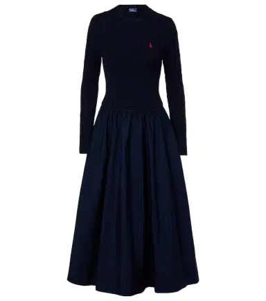 Polo Ralph Lauren Cotton-blend maxi dress | Thumbnail 1 Polo Ralph Lauren Cotton-blend maxi dress | Thumbnail 1