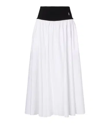 Polo Ralph Lauren Paneled midi skirt | Thumbnail 1 Polo Ralph Lauren Paneled midi skirt | Thumbnail 1