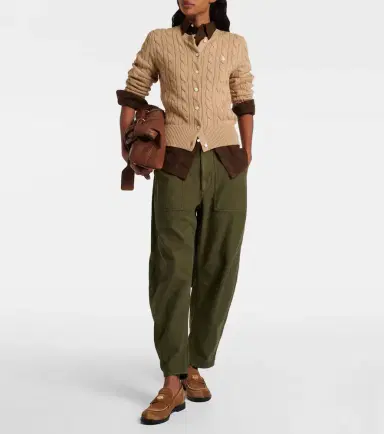 Polo Ralph Lauren Cable-knit cotton cardigan | Thumbnail 6 Polo Ralph Lauren Cable-knit cotton cardigan | Thumbnail 6