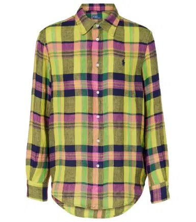 Polo Ralph Lauren Checked linen shirt | Thumbnail 1 Polo Ralph Lauren Checked linen shirt | Thumbnail 1