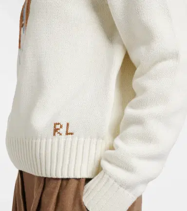 Polo Ralph Lauren Polo Bear intarsia cotton sweater | Thumbnail 5 Polo Ralph Lauren Polo Bear intarsia cotton sweater | Thumbnail 5