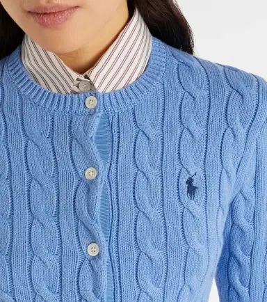 Polo Ralph Lauren Cable-knit cotton cardigan | Thumbnail 4 Polo Ralph Lauren Cable-knit cotton cardigan | Thumbnail 4