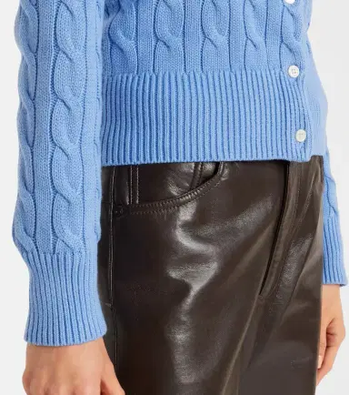 Polo Ralph Lauren Cable-knit cotton cardigan | Thumbnail 5 Polo Ralph Lauren Cable-knit cotton cardigan | Thumbnail 5