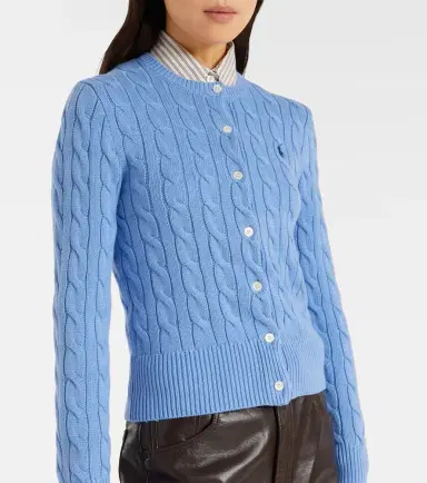 Polo Ralph Lauren Cable-knit cotton cardigan | Thumbnail 6 Polo Ralph Lauren Cable-knit cotton cardigan | Thumbnail 6