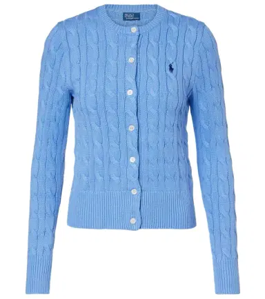 Polo Ralph Lauren Cable-knit cotton cardigan | Thumbnail 1 Polo Ralph Lauren Cable-knit cotton cardigan | Thumbnail 1