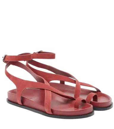 A Emery A. Emery Jalen Slim suede sandals | Thumbnail 1 A Emery A. Emery Jalen Slim suede sandals | Thumbnail 1