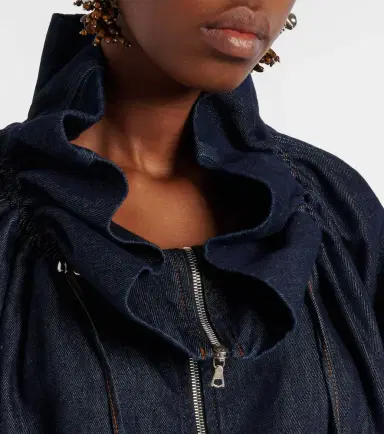Dries Van Noten Denim bomber jacket | Thumbnail 2 Dries Van Noten Denim bomber jacket | Thumbnail 2