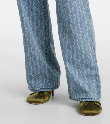 Dries Van Noten Printed wide-leg jeans | Thumbnail 7 Dries Van Noten Printed wide-leg jeans | Thumbnail 7