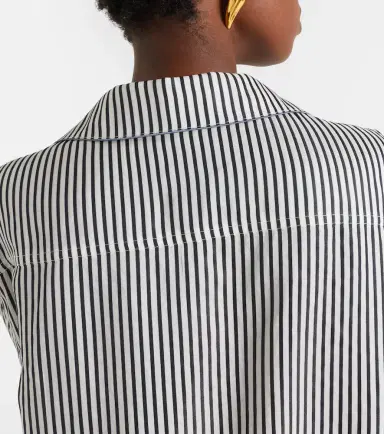Tom Ford Striped oversized silk shirt | Thumbnail 5 Tom Ford Striped oversized silk shirt | Thumbnail 5
