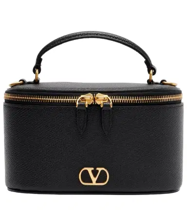 Valentino Garavani VLogo Mini leather vanity bag | Thumbnail 1 Valentino Garavani VLogo Mini leather vanity bag | Thumbnail 1