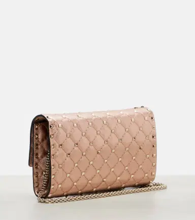 Valentino Garavani Rockstud Spike leather shoulder bag | Thumbnail 4 Valentino Garavani Rockstud Spike leather shoulder bag | Thumbnail 4