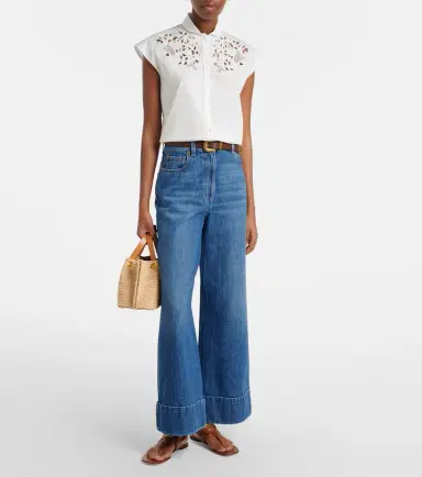 Valentino Garavani VLogo Small raffia top-handle bag | Thumbnail 7 Valentino Garavani VLogo Small raffia top-handle bag | Thumbnail 7