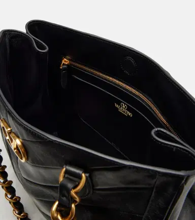 Valentino Garavani Laseine chevron leather tote bag | Thumbnail 3 Valentino Garavani Laseine chevron leather tote bag | Thumbnail 3