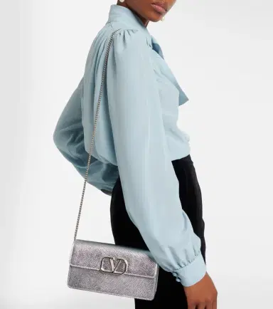 Valentino Garavani VLogo Mini leather crossbody bag | Thumbnail 7 Valentino Garavani VLogo Mini leather crossbody bag | Thumbnail 7