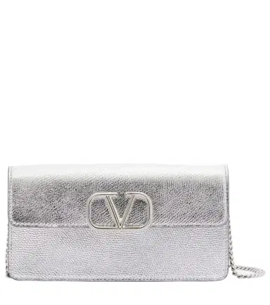 Valentino Garavani VLogo Mini leather crossbody bag | Thumbnail 1 Valentino Garavani VLogo Mini leather crossbody bag | Thumbnail 1