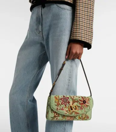 Valentino Garavani DeVain Small beaded floral shoulder bag | Thumbnail 6 Valentino Garavani DeVain Small beaded floral shoulder bag | Thumbnail 6