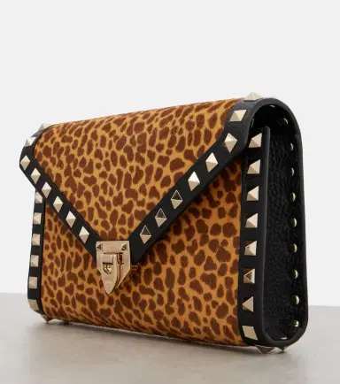 Valentino Garavani Rockstud Mini calf hair crossbody bag | Thumbnail 2 Valentino Garavani Rockstud Mini calf hair crossbody bag | Thumbnail 2