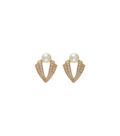 Valentino Je Les V embellished earrings | Thumbnail 1 Valentino Je Les V embellished earrings | Thumbnail 1