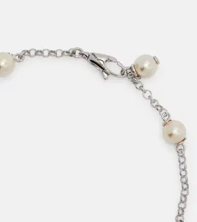 Valentino VLogo embellished chain bracelet | Thumbnail 3 Valentino VLogo embellished chain bracelet | Thumbnail 3