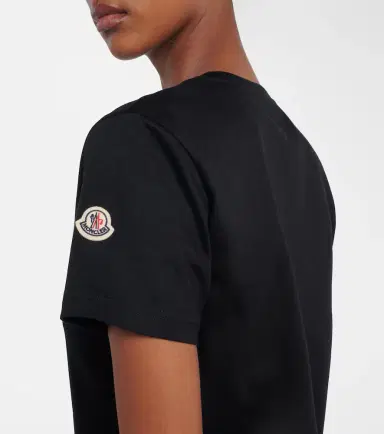Moncler Logo cotton jersey T-shirt | Thumbnail 5 Moncler Logo cotton jersey T-shirt | Thumbnail 5