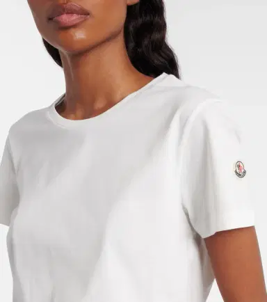 Moncler Logo cotton jersey T-shirt | Thumbnail 3 Moncler Logo cotton jersey T-shirt | Thumbnail 3