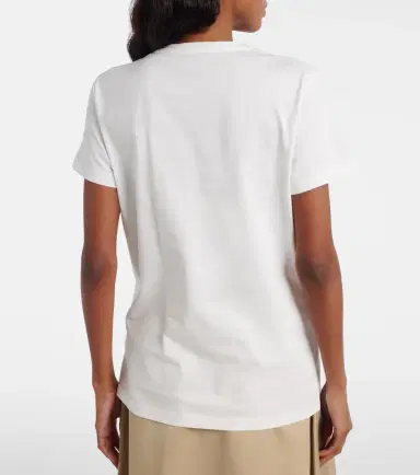 Moncler Logo cotton jersey T-shirt | Thumbnail 4 Moncler Logo cotton jersey T-shirt | Thumbnail 4