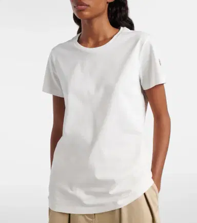 Moncler Logo cotton jersey T-shirt | Thumbnail 5 Moncler Logo cotton jersey T-shirt | Thumbnail 5