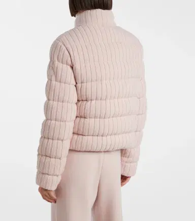 Moncler Wool and cashmere down cardigan | Thumbnail 3 Moncler Wool and cashmere down cardigan | Thumbnail 3