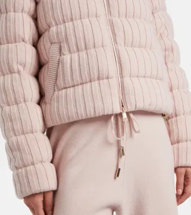 Moncler Wool and cashmere down cardigan | Thumbnail 5 Moncler Wool and cashmere down cardigan | Thumbnail 5