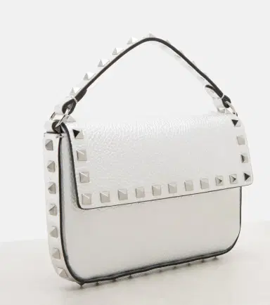 Valentino Garavani Rockstud Small metallic leather top-handle bag | Thumbnail 3 Valentino Garavani Rockstud Small metallic leather top-handle bag | Thumbnail 3