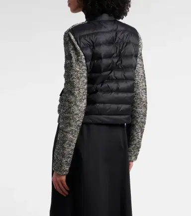 Moncler Down-paneled wool-blend jacket | Thumbnail 2 Moncler Down-paneled wool-blend jacket | Thumbnail 2