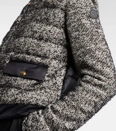 Moncler Down-paneled wool-blend jacket | Thumbnail 5 Moncler Down-paneled wool-blend jacket | Thumbnail 5