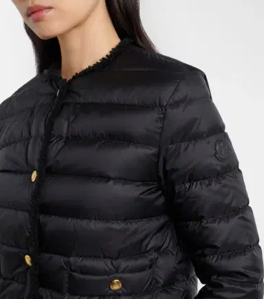 Moncler Fleurs quilted down jacket | Thumbnail 3 Moncler Fleurs quilted down jacket | Thumbnail 3