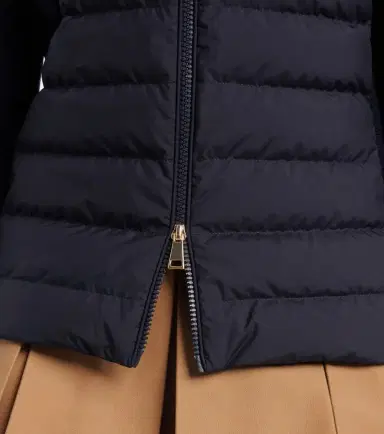Moncler Paneled quilted down jacket | Thumbnail 4 Moncler Paneled quilted down jacket | Thumbnail 4