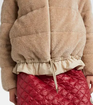 Moncler Cedre teddy down jacket | Thumbnail 2 Moncler Cedre teddy down jacket | Thumbnail 2