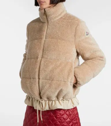 Moncler Cedre teddy down jacket | Thumbnail 6 Moncler Cedre teddy down jacket | Thumbnail 6