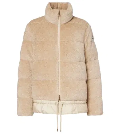 Moncler Cedre teddy down jacket | Thumbnail 1 Moncler Cedre teddy down jacket | Thumbnail 1