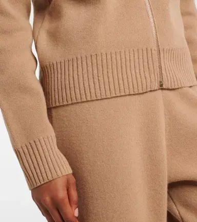 Moncler Wool and cashmere zip-up cardigan | Thumbnail 4 Moncler Wool and cashmere zip-up cardigan | Thumbnail 4