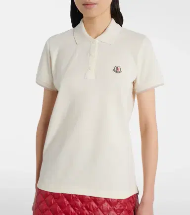 Moncler ogo cotton piqué polo shirt | Thumbnail 5 Moncler ogo cotton piqué polo shirt | Thumbnail 5