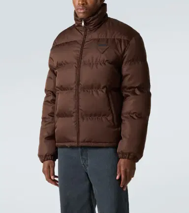 Prada Re-Nylon down jacket | Thumbnail 4 Prada Re-Nylon down jacket | Thumbnail 4