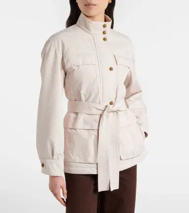 Moncler aitake leather-trimmed jacket | Thumbnail 7 Moncler aitake leather-trimmed jacket | Thumbnail 7