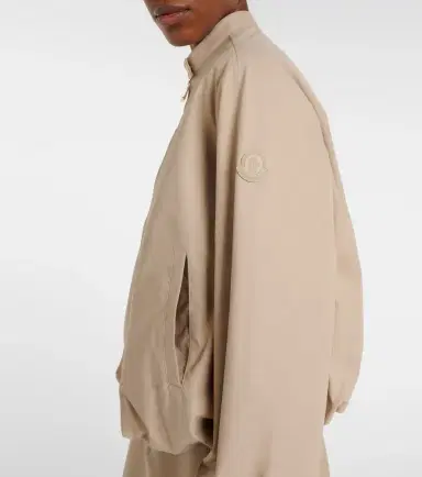 Moncler Gruissan cotton-blend bomber jacket | Thumbnail 4 Moncler Gruissan cotton-blend bomber jacket | Thumbnail 4
