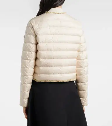 Moncler Fleurs quilted down jacket | Thumbnail 4 Moncler Fleurs quilted down jacket | Thumbnail 4