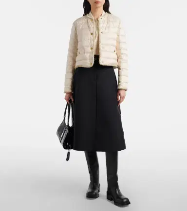 Moncler Fleurs quilted down jacket | Thumbnail 5 Moncler Fleurs quilted down jacket | Thumbnail 5