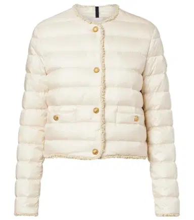 Moncler Fleurs quilted down jacket | Thumbnail 1 Moncler Fleurs quilted down jacket | Thumbnail 1