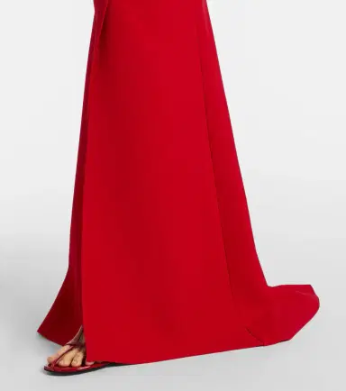 Elie Saab Bow-detail halterneck silk-blend cady gown | Thumbnail 5 Elie Saab Bow-detail halterneck silk-blend cady gown | Thumbnail 5