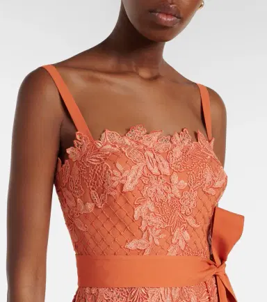 Elie Saab Embroidered lace and tulle cocktail dress | Thumbnail 2 Elie Saab Embroidered lace and tulle cocktail dress | Thumbnail 2