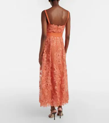 Elie Saab Embroidered lace and tulle cocktail dress | Thumbnail 4 Elie Saab Embroidered lace and tulle cocktail dress | Thumbnail 4