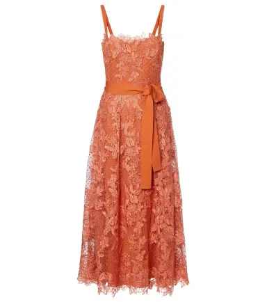 Elie Saab Embroidered lace and tulle cocktail dress | Thumbnail 1 Elie Saab Embroidered lace and tulle cocktail dress | Thumbnail 1
